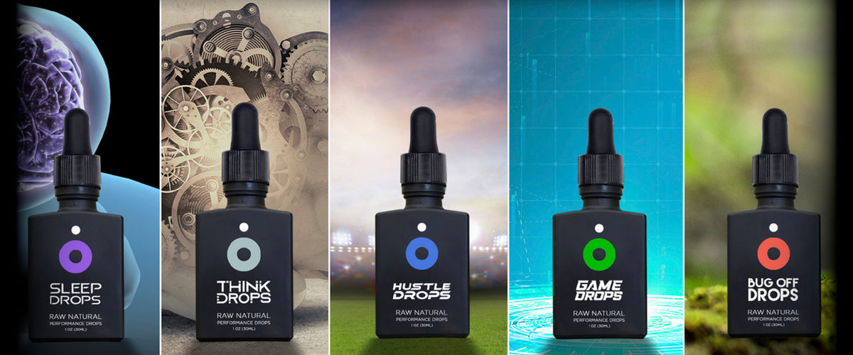 Raw Natural Performance Drops – DropFX